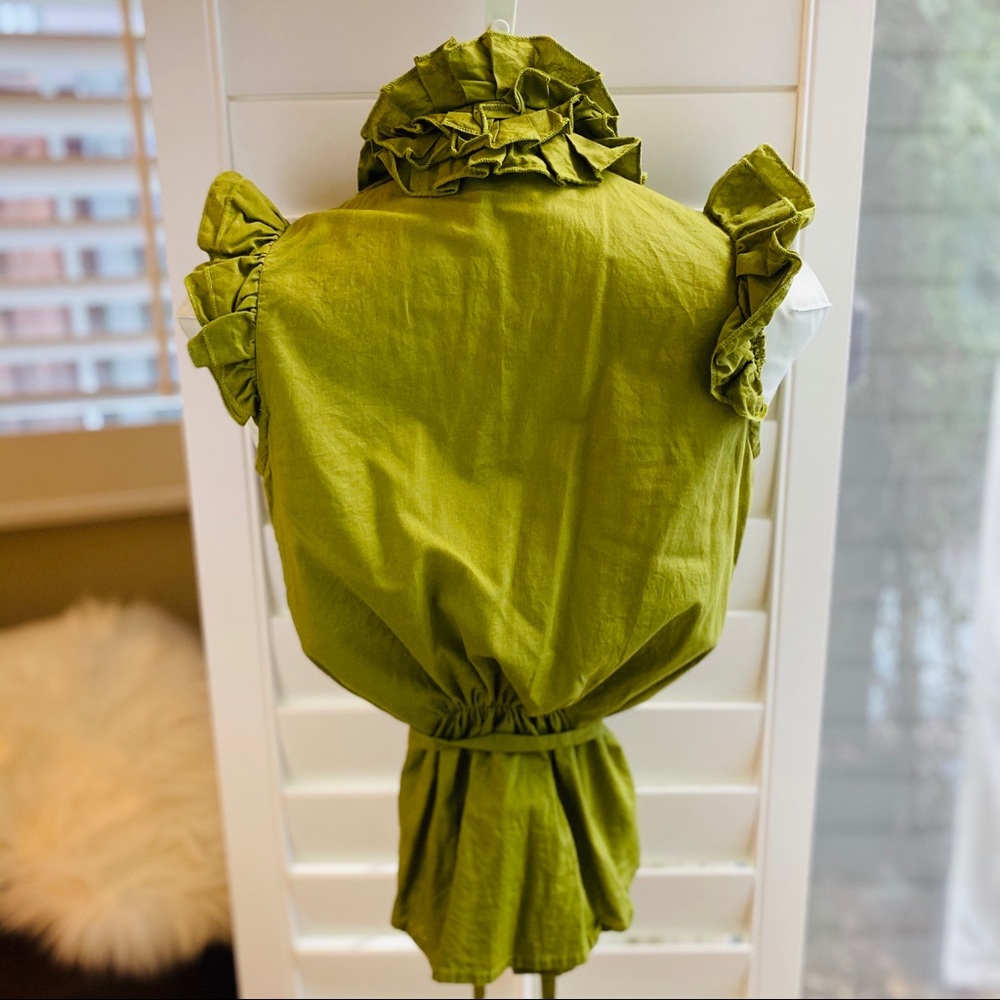 Vintage Aziz Ruffled Top (S) - Picture 5 of 7